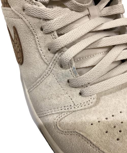 NIKE（ナイキ）NIKE (ナイキ) Air Jordan 1 Mid SE 'Brown Elephant' アイボリー サイズ:30cmの古着・服飾アイテム