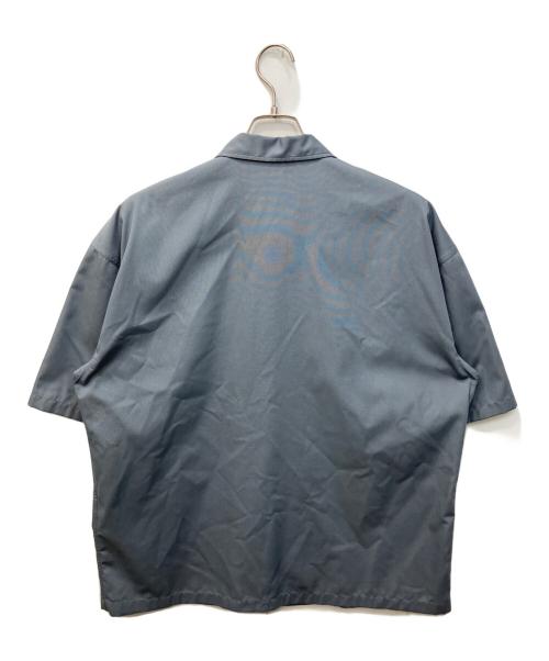 PRADA（プラダ）PRADA (プラダ) Technical Cotton Short-Sleeve Shirt/テクニカルコットンショートスリーブシャツ スカイブルー サイズ:Sの古着・服飾アイテム