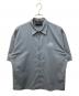 PRADA（プラダ）の古着「Technical Cotton Short-Sleeve Shirt/テクニカルコットンショートスリーブシャツ」｜スカイブルー