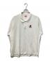 KENZO（ケンゾー）の古着「BOKE FLOWER SLIM POLO/ボケフラワースリムポロシャツ」｜ホワイト