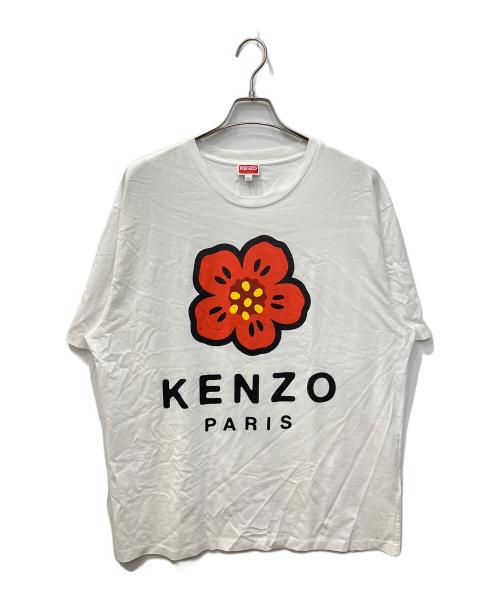 KENZO（ケンゾー）KENZO (ケンゾー) boke flower t shirt/ボケフラワーティーシャツ ホワイト サイズ:XXLの古着・服飾アイテム