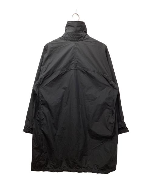 MUJI LABO（ムジラボ）MUJI Labo (ムジラボ) 撥水ポリエステルタフタステンカラーコート ブラック サイズ:XLの古着・服飾アイテム