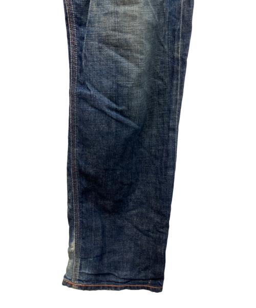 DIESEL（ディーゼル）DIESEL (ディーゼル) バックポケット刺繍デニムパンツ インディゴ サイズ:32の古着・服飾アイテム