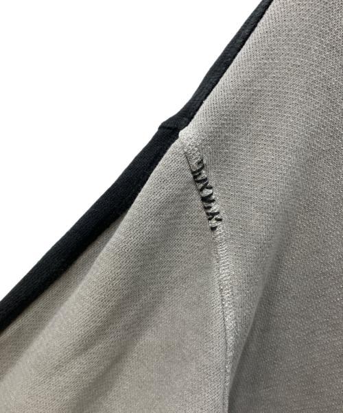 DIESEL（ディーゼル）DIESEL (ディーゼル) 切替スウェット ブラック×グレー サイズ:XSの古着・服飾アイテム