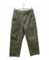 CarHartt（カーハート）の古着「WASHED-DUCK DOUBLE-FRONT WORK DUNGARE」｜オリーブ