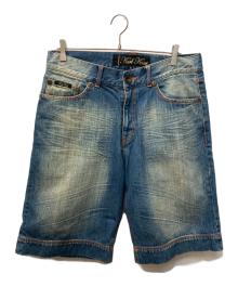 KARL KANI（カールカナイ）の古着「デニムハーフパンツ」｜インディゴ