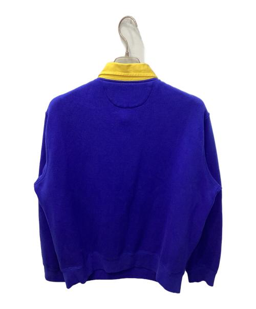 POLO RALPH LAUREN（ポロ・ラルフローレン）POLO RALPH LAUREN (ポロ・ラルフローレン) ポケットラガースウェット ブルー サイズ:Lの古着・服飾アイテム