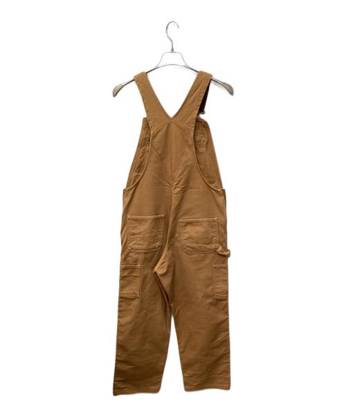 CarHartt（カーハート）CarHartt (カーハート) ダブルニーオーバーオール ブラウン サイズ:W30の古着・服飾アイテム