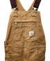 中古・古着 CarHartt (カーハート) ダブルニーオーバーオール ブラウン サイズ:W30：10000円