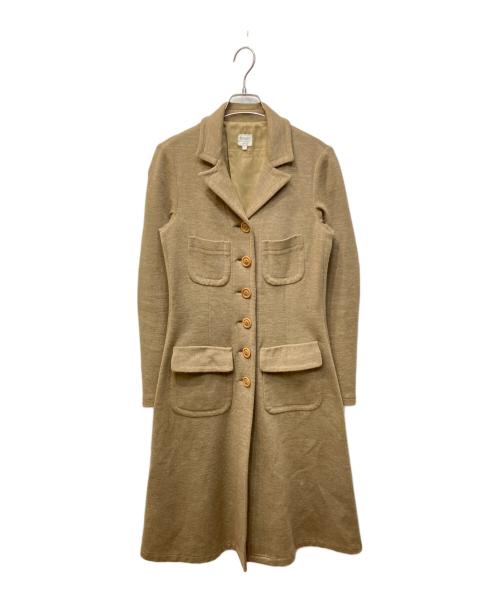 ARMANI COLLEZIONI（アルマーニ コレツィオーニ）ARMANI COLLEZIONI (アルマーニ コレツィオーニ) 6Bチェスターコート ブラウン サイズ:42の古着・服飾アイテム