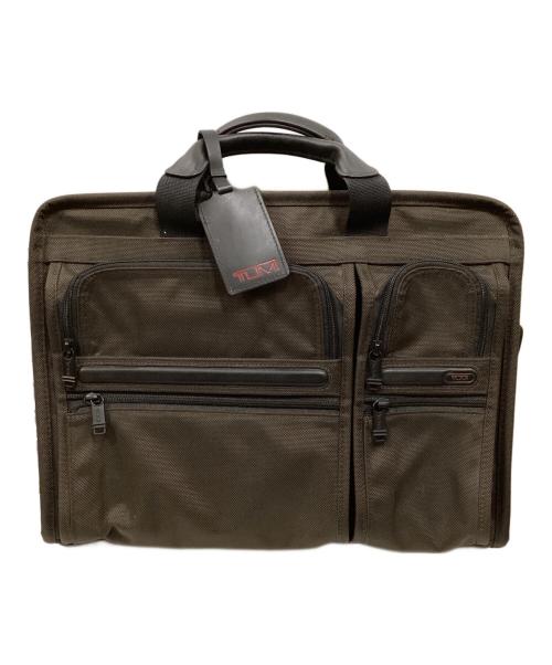TUMI（トゥミ）TUMI (トゥミ) エクスパンダブル オーガナイザーブリーフケース ブラウンの古着・服飾アイテム
