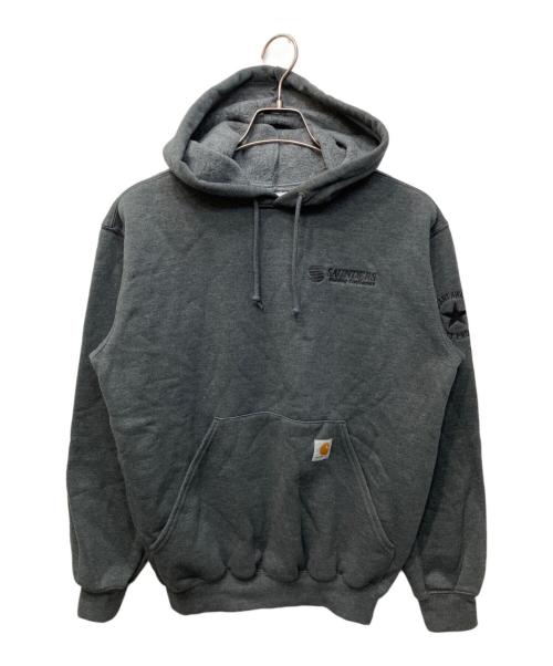 CarHartt（カーハート）CarHartt (カーハート) プルオーバーパーカー グレー サイズ:Sの古着・服飾アイテム