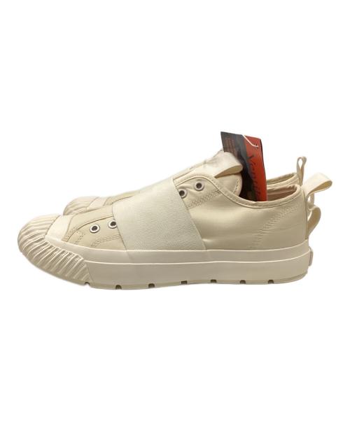 Engineered Garments（エンジニアド ガーメンツ）Engineered Garments (エンジニアド ガーメンツ) PF FLYERS (ピーエフフライヤー) GROUNDER SLIP-ON スニーカー　（グラウンダー スリップオンスニーカー） アイボリー サイズ:26.5cmの古着・服飾アイテム