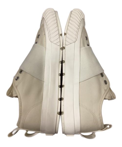 Engineered Garments（エンジニアド ガーメンツ）Engineered Garments (エンジニアド ガーメンツ) PF FLYERS (ピーエフフライヤー) GROUNDER SLIP-ON スニーカー　（グラウンダー スリップオンスニーカー） アイボリー サイズ:26.5cmの古着・服飾アイテム