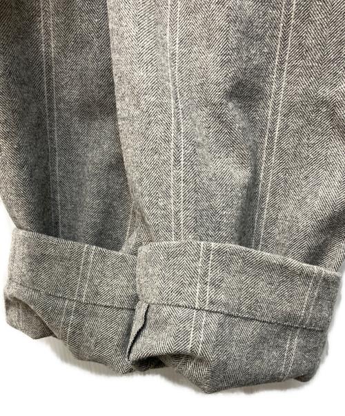 Engineered Garments（エンジニアド ガーメンツ）Engineered Garments (エンジニアド ガーメンツ) ウールオフィサーパンツ グレー サイズ:XSの古着・服飾アイテム