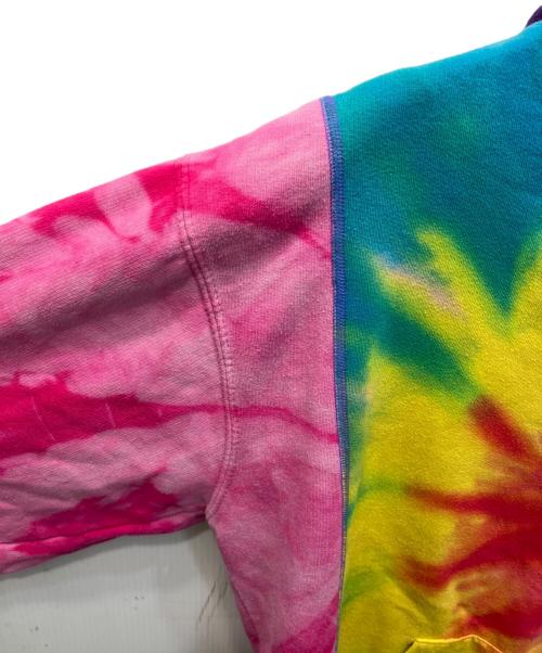 Rebuild by Needles（リビルドバイニードルス）Rebuild by Needles (リビルドバイニードルス) 3 Cut Tie Dye Hoodie/スリーカットタイダイフーディー マルチカラー サイズ:Mの古着・服飾アイテム