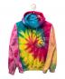 Rebuild by Needles（リビルドバイニードルス）の古着「3 Cut Tie Dye Hoodie/スリーカットタイダイフーディー」｜マルチカラー