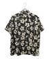 Engineered Garments (エンジニアド ガーメンツ) Camp Shirt Tencel Floral Print / フローラルプリントシャツ　(キャンプシャツテンセルフローラルプリント) ホワイト×ブラック サイズ:M：14000円