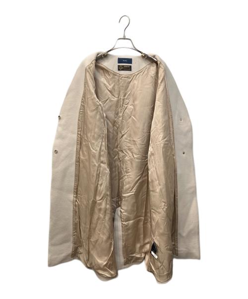 SHIPS（シップス）SHIPS (シップス) BELLANDI ノーカラーコート ベージュ サイズ:36の古着・服飾アイテム