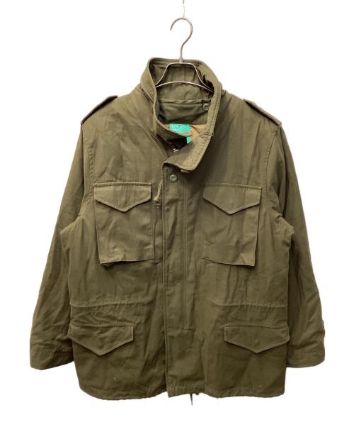 HOUSTON（ヒューストン）HOUSTON (ヒューストン) M-65 ライナー付ジャケット カーキ サイズ:Lの古着・服飾アイテム