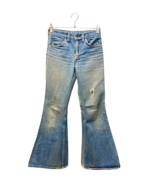 LEVI'S（リーバイス）LEVI'S (リーバイス) ベルボトムデニムパンツ インディゴ サイズ:記載なし(実寸参照)の古着・服飾アイテム
