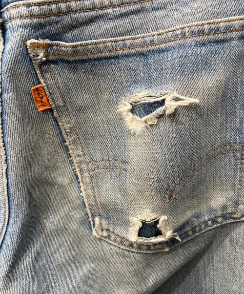 LEVI'S（リーバイス）LEVI'S (リーバイス) ベルボトムデニムパンツ インディゴ サイズ:記載なし(実寸参照)の古着・服飾アイテム