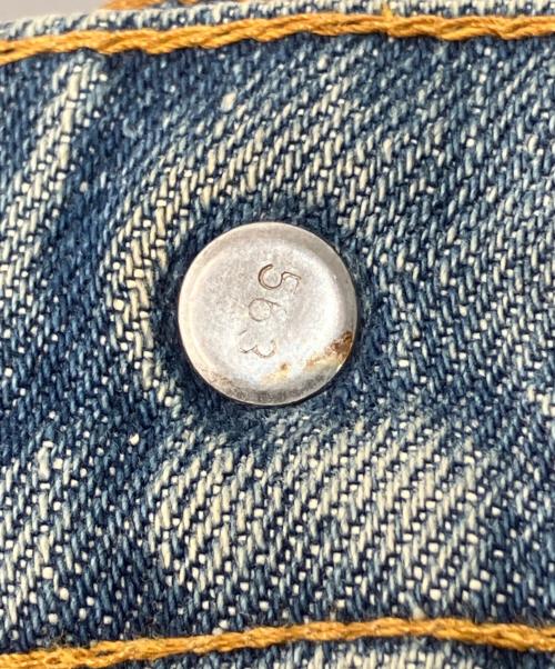 LEVI'S（リーバイス）LEVI'S (リーバイス) ベルボトムデニムパンツ インディゴ サイズ:記載なし(実寸参照)の古着・服飾アイテム