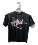FINAL HOME×FAOOファイナルホーム）の古着「プリントTシャツ」｜ブラック