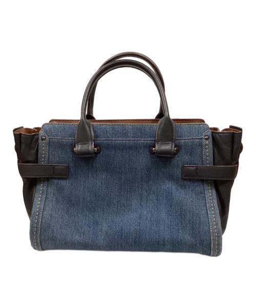 COACH（コーチ）COACH (コーチ) スワッガー 27 / 2wayバッグ ブラウン×インディゴの古着・服飾アイテム