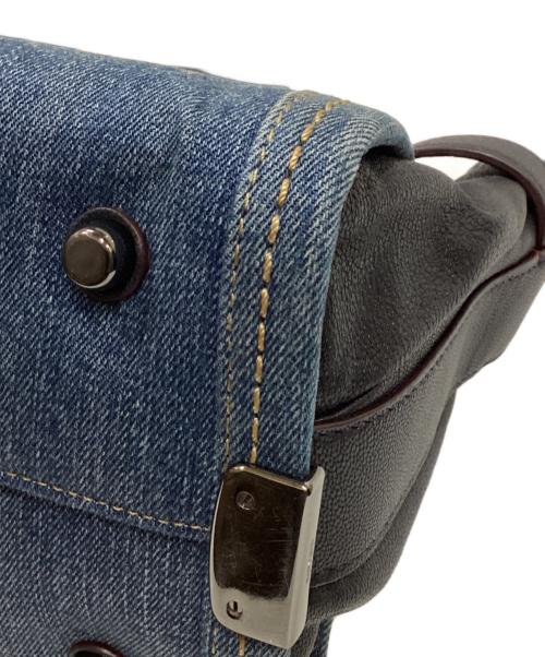 COACH（コーチ）COACH (コーチ) スワッガー 27 / 2wayバッグ ブラウン×インディゴの古着・服飾アイテム