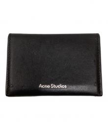 Acne studios（アクネ ストゥディオズ）の古着「レザーカードケース」｜ブラック