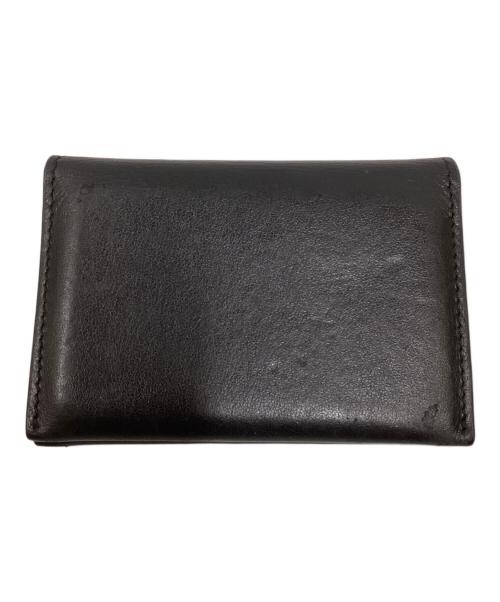 Acne studios（アクネ ストゥディオズ）ACNE STUDIOS (アクネ ストゥディオズ) レザーカードケース ブラックの古着・服飾アイテム