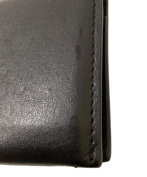 Acne studios（アクネ ストゥディオズ）ACNE STUDIOS (アクネ ストゥディオズ) レザーカードケース ブラックの古着・服飾アイテム