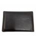 ACNE STUDIOS (アクネ ストゥディオズ) レザーカードケース ブラック：12000円