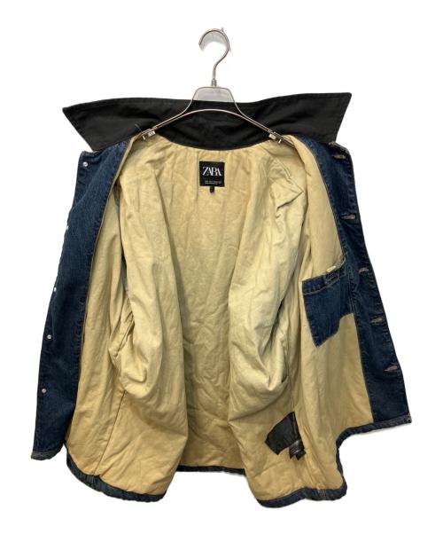 ZARA（ザラ）ZARA (ザラ) デニムカバーオール インディゴ サイズ:Lの古着・服飾アイテム