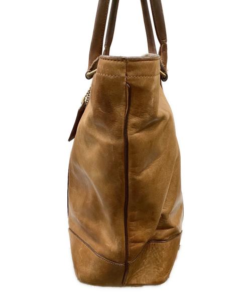 COACH（コーチ）COACH (コーチ) ビジネスレザー2wayトートバッグ ブラウンの古着・服飾アイテム