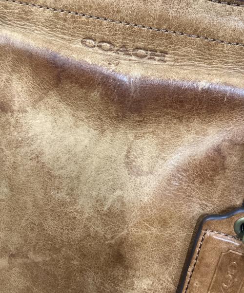 COACH（コーチ）COACH (コーチ) ビジネスレザー2wayトートバッグ ブラウンの古着・服飾アイテム