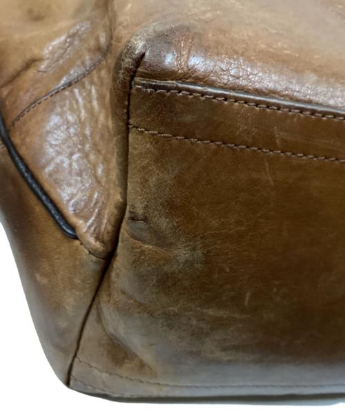 COACH（コーチ）COACH (コーチ) ビジネスレザー2wayトートバッグ ブラウンの古着・服飾アイテム