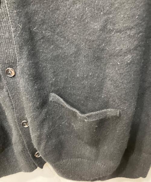 stein（シュタイン）stein (シュタイン) CASHMERE 'WITH A NECK' CARDIGAN / カシミヤウィズネックカーディガン ブラック サイズ:Sの古着・服飾アイテム
