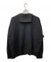 stein (シュタイン) CASHMERE 'WITH A NECK' CARDIGAN / カシミヤウィズネックカーディガン ブラック サイズ:S：12000円