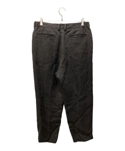 IRENISA（イレニサ）IRENISA (イレニサ) THE TOKYO (ザトーキョー) 別注 TWO TUCKS TAPERED PANTS/ツータックテーパードパンツ ブラウン サイズ:3の古着・服飾アイテム