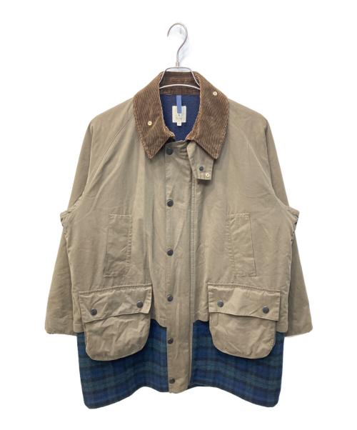 SCYE（サイ）SCYE (サイ) Layerd Hunthing Jacket / レイヤードハンティングジャケット ブラウン サイズ:36の古着・服飾アイテム