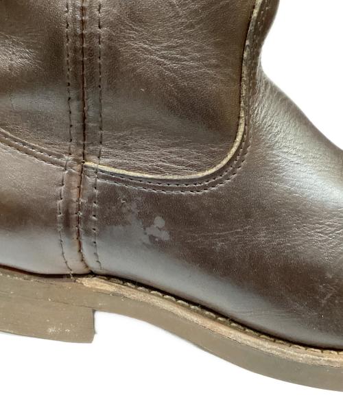 RED WING（レッドウィング）RED WING (レッドウィング) PECOS / ペコス ブーツ ブラウン サイズ:７　1/2の古着・服飾アイテム