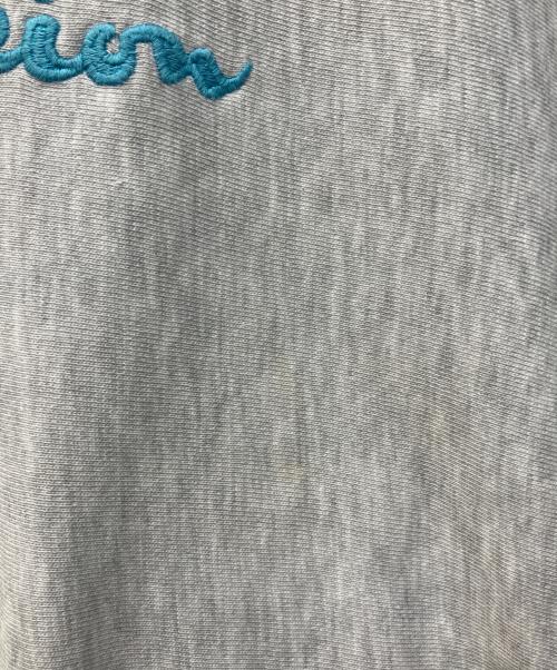 Champion REVERSE WEAVE（チャンピオン リバース ウィーブ）Champion REVERSE WEAVE (チャンピオン リバース ウィーブ) 90's ラインリブ刺繍スウェット ブラウン サイズ:Mの古着・服飾アイテム