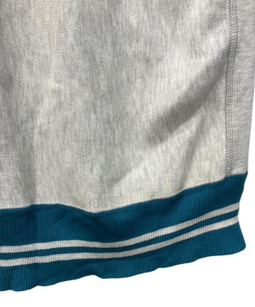 Champion REVERSE WEAVE（チャンピオン リバース ウィーブ）Champion REVERSE WEAVE (チャンピオン リバース ウィーブ) 90's ラインリブ刺繍スウェット ブラウン サイズ:Mの古着・服飾アイテム
