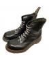Dr.Martens（ドクターマーチン）の古着「8ホールブーツ」｜ブラック