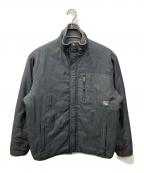 stussyステューシー）の古着「キルティング×ボアリバーシブルジャケット」｜グレー