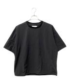 BEAUTY&YOUTHビューティーアンドユース）の古着「360°MASTER ICE アジャスト クルーネック Tシャツ ―セットアップ対応 接触冷感 ストレッチ マルチ機能―」｜ブラック