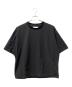 BEAUTY&YOUTH（ビューティーアンドユース）の古着「360°MASTER ICE アジャスト クルーネック Tシャツ ―セットアップ対応 接触冷感 ストレッチ マルチ機能―」｜ブラック