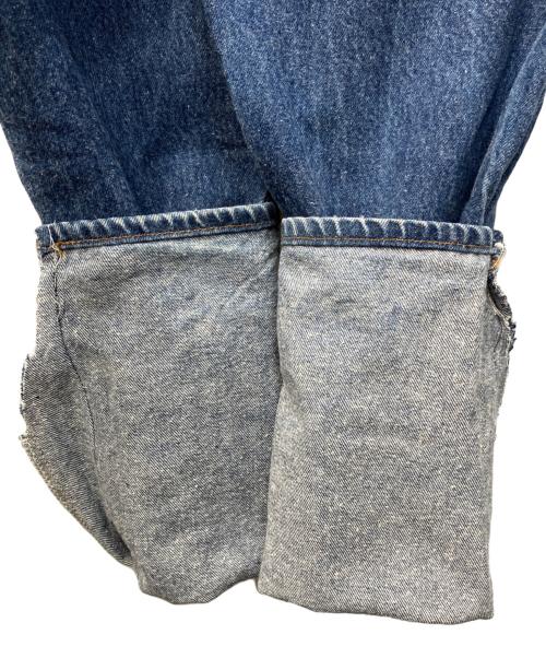 LEVI'S（リーバイス）LEVI'S (リーバイス) 501xxボタンフライデニムパンツ/テーパードリメイク品 インディゴ サイズ:W35×L34の古着・服飾アイテム